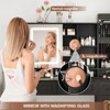 Makeup Vanity Desk with Mirror and Lights, Dressing Table with Jewelry Cabinet - 3 of 4