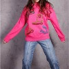 Women's Wo's Metallic Yarn Star Cow Pullover Sweater - Blue B - 3 of 4