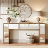 Tribesigns 62.99-Inch Mirrored Console Table - 2 of 4