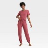 Women's Cooling Jersey Jogger Pajama Pants - Auden™ - 3 of 4