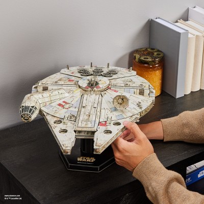 4D BUILD - Star Wars Millennium Falcon Model Kit Puzzle 223pc_10