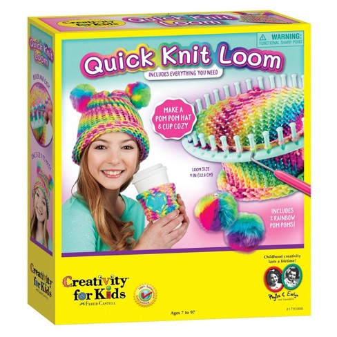 Kids Weaving Loom Kit, Sewing Kit for Children, DIY Craft Kit