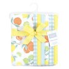 Hudson Baby Infant Girl Flannel Burp Cloth 7pk, Citrus Mint, One Size - 2 of 4