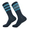 Crazy Dog Men's Proud Father Of A Few Dumbass Kids Socks Funny Sarcastic Fathers Day Graphic Novelty Footwear for Men - 2 of 4