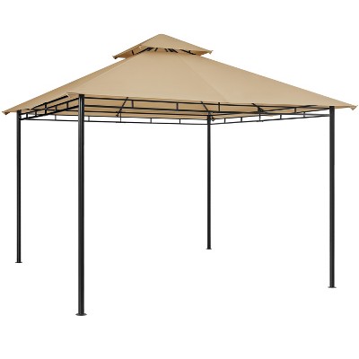Yaheetech 11 × 11ft Garden Gazebo for Lawn/Backyard/Garden