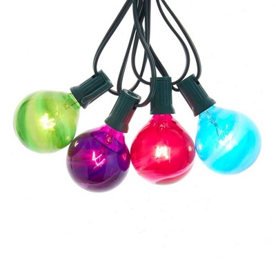 Kurt Adler 10-Light G50 Multi-Color Glass Ball Light Set