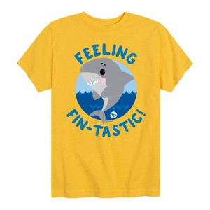 Boys' - Fisher Price - Feeling Fintastic Shark Short Sleeve Graphic T-Shirt - 1 of 4