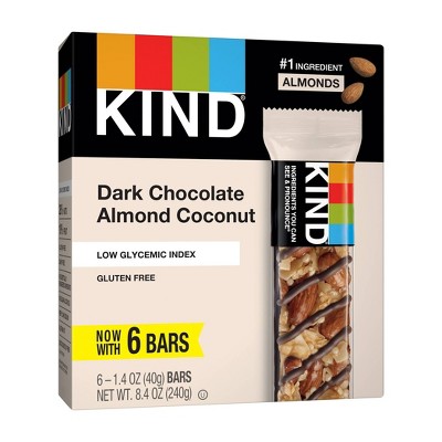 KIND Dark Chocolate Almond & Coconut Bars - 14oz/6ct