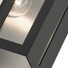 Livex Lighting Lafayette 1 - Light Wall Light in  Black - 3 of 4