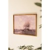 Pastoral Cow Landscape Framed Wall Art – 19" Tall Nature Scene Print by Kalalou - 3 of 4