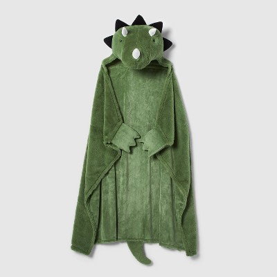 Dinosaur Kids&#39; Hooded Blanket - Pillowfort&#8482;