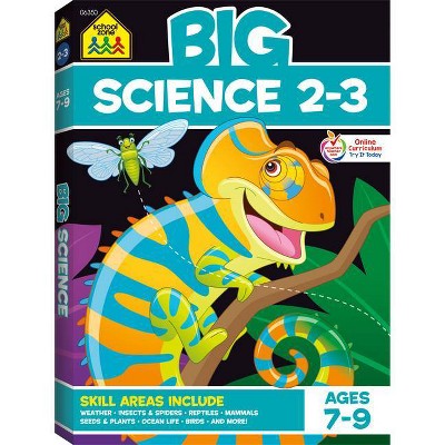 School Zone Big Science Grades 2-3 Workbook - (Big Workbook) (Paperback)