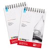 KINGART Sketch Paper 5.5x8.5 100 Sheets 2-Pack - 2 of 2