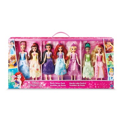 disney princess barbies set