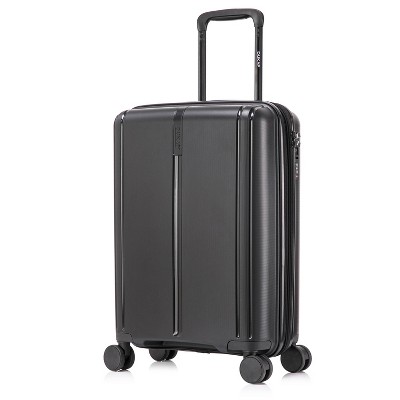 Dukap Airley Lightweight Hardside Carry On Spinner Suitcase - Black ...