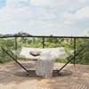 Instant-Setup 2-Person Hammock with Reinforced Steel Frame Portable Outdoor Lounger for Garden Camping and Beach 450lb Capacity Quick-Fold Carry Bag - 2 of 4