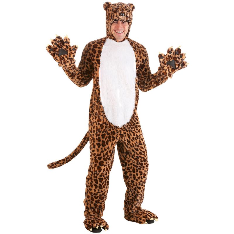 HalloweenCostumes.com Leapin' Leopard Men Costume, 1 of 3