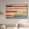 Art Remedy Burning Desert Modern Color Block Abstract Wall Art Framed - 2 of 4