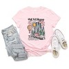 Simply Sage Market Women's Never Stop Exploring Short Sleeve Graphic Tee - XS - Pink - 3 of 3