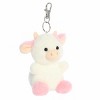 Aurora Mini Belle Strawberry Cow Palm Pals Adorable Clip-On White 4" - 2 of 4