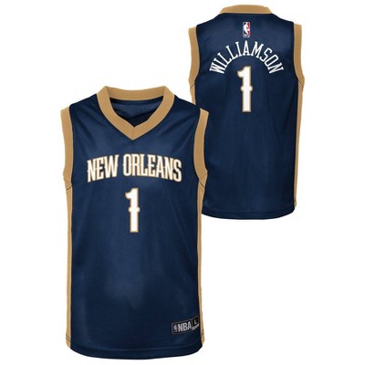 Men's Fanatics Branded Zion Williamson White New Orleans Pelicans 2021/22 Fast Break Replica Jersey - City Edition