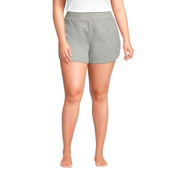 Lands' End Women's Comfort Knit Built in Brief Pajama Shorts