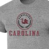 NCAA South Carolina Gamecocks Men's Gray Tri-Blend T-Shirt - 3 of 3