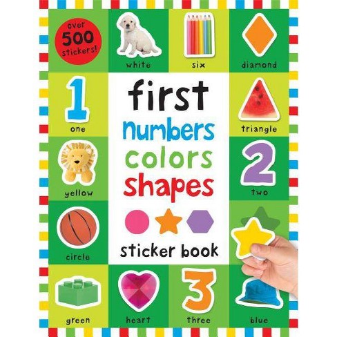 First 100 Stickers: First Numbers, Colors, Shapes - By Roger