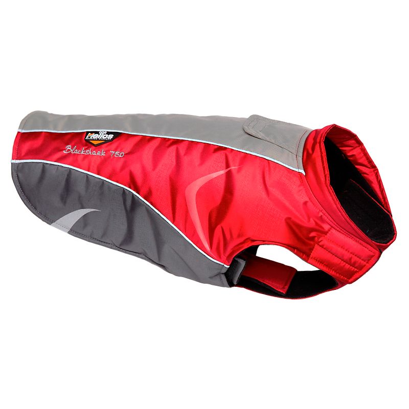 Dog Helios Altitude-Mountaineer Wrap-Velcro Protective Waterproof Dog and Cat Coat with Blackshark Technology - Red & Gray, 2 of 8