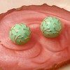 Women's The Twig Stud Earrings - Mint Green - 2 of 4
