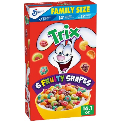 Trix Classic Strawberry Cereal Family Size - 16.1oz - General Mills
