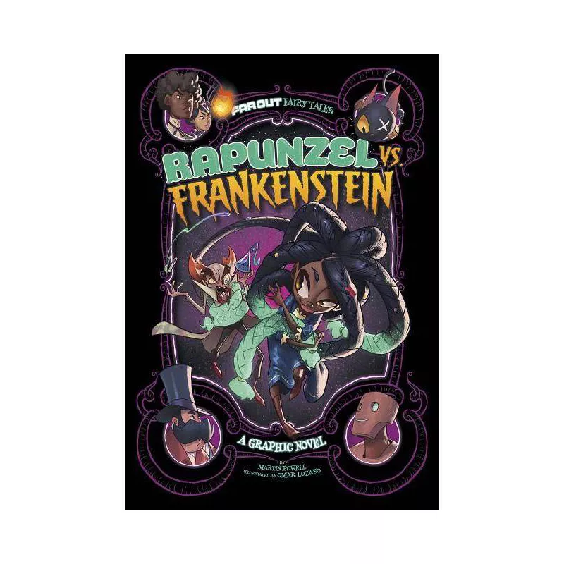 Rapunzel vs. Frankenstein - (Far Out Fairy Tales) by Martin Powell (Paperback)