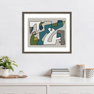 Amanti Art Making Strange II by Jim Schlotzhauer Wood Framed Wall Art Print - 1 of 4