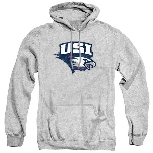 University of Southern Indiana Official Distressed Primary Logo Adult Pull-Over Hoodie - 1 of 4