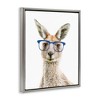 Stupell Industries Kangaroo Blue Hipster Glasses, 25" x 31" - 3 of 4