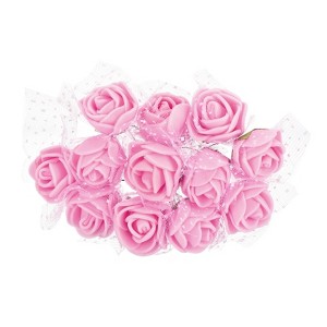Unique Bargains Durable Flowers Bulk Stem Foam with Gauze for Wedding Bouque Boutonnieres 144 Pcs - 1 of 4