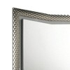 Royal Hampton 41 x 44 Dresser Mirror w LED, Glam Gray Wood, Silver Trim - 3 of 4