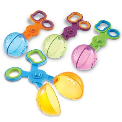 Learning Resources Handy Scoopers, Fine Motor Toy, Set of 4, Ages 3+