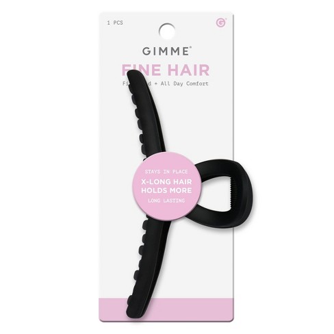 Gimme Beauty Fine Loop Claw Clip - Black - image 1 of 4