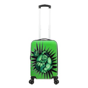 Marvel The Incredible Hulk Green 20" Carry-On Luggage - 1 of 4