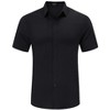 Mens Casual Shirts Short Sleeve Button Down Linen Shirts Fashion Textured Summer Beach Shirt - 4 of 4