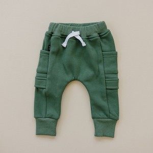 Kids Andie Jogger Sweat Pants - Olive + Scout - 1 of 4