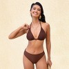 Women's Caramel Coast Brown Three Pieces Bikini Set - Cupshe - 2 of 4