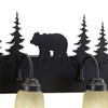 Vaxcel Bozeman 4 - Light Vanity in  Burnished Bronze - 3 of 4