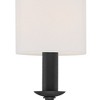 Crystorama Lighting Bailey 1 - Light Sconce in  Matte Black - 3 of 4