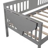 NicBex Wooden Twin/Full Size Daybed Frame for Bedroom,Living Room,Apartment,Wood Slat Support - 4 of 4