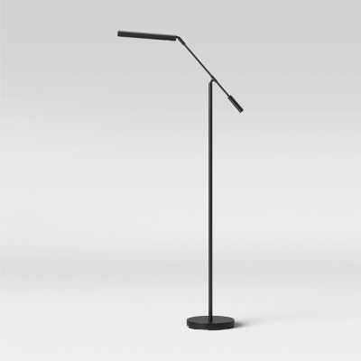 Lemke Wand Floor Lamp (Includes LED Light Bulb) Black - Project 62™