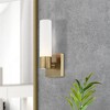 Livex Lighting Aero 1 - Light Sconce in  Antique Brass - 3 of 4