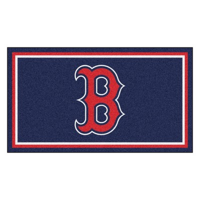 MLB Boston Red Sox 3'x5' Plush Area Rug - Navy