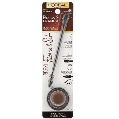 L'Oreal Brow Stylist Frame and Set, #214 Warm Brunette